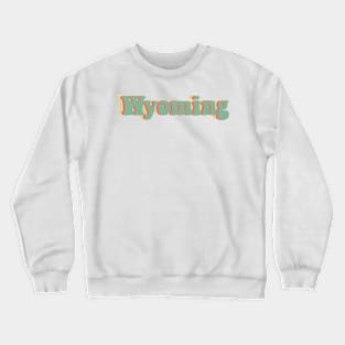 Wyoming 70's Crewneck Sweatshirt